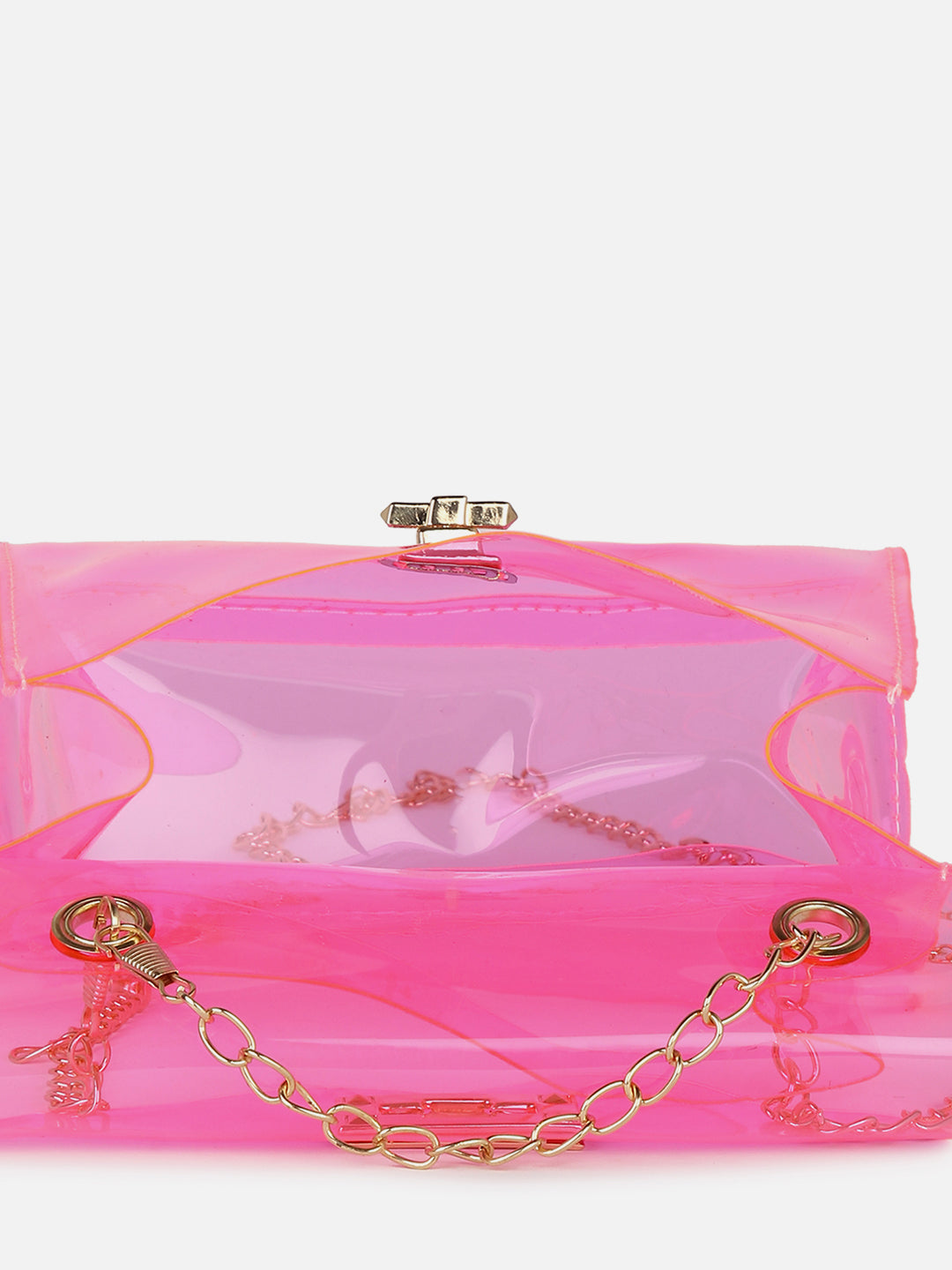 Eve Pink Transparent Mini Bag