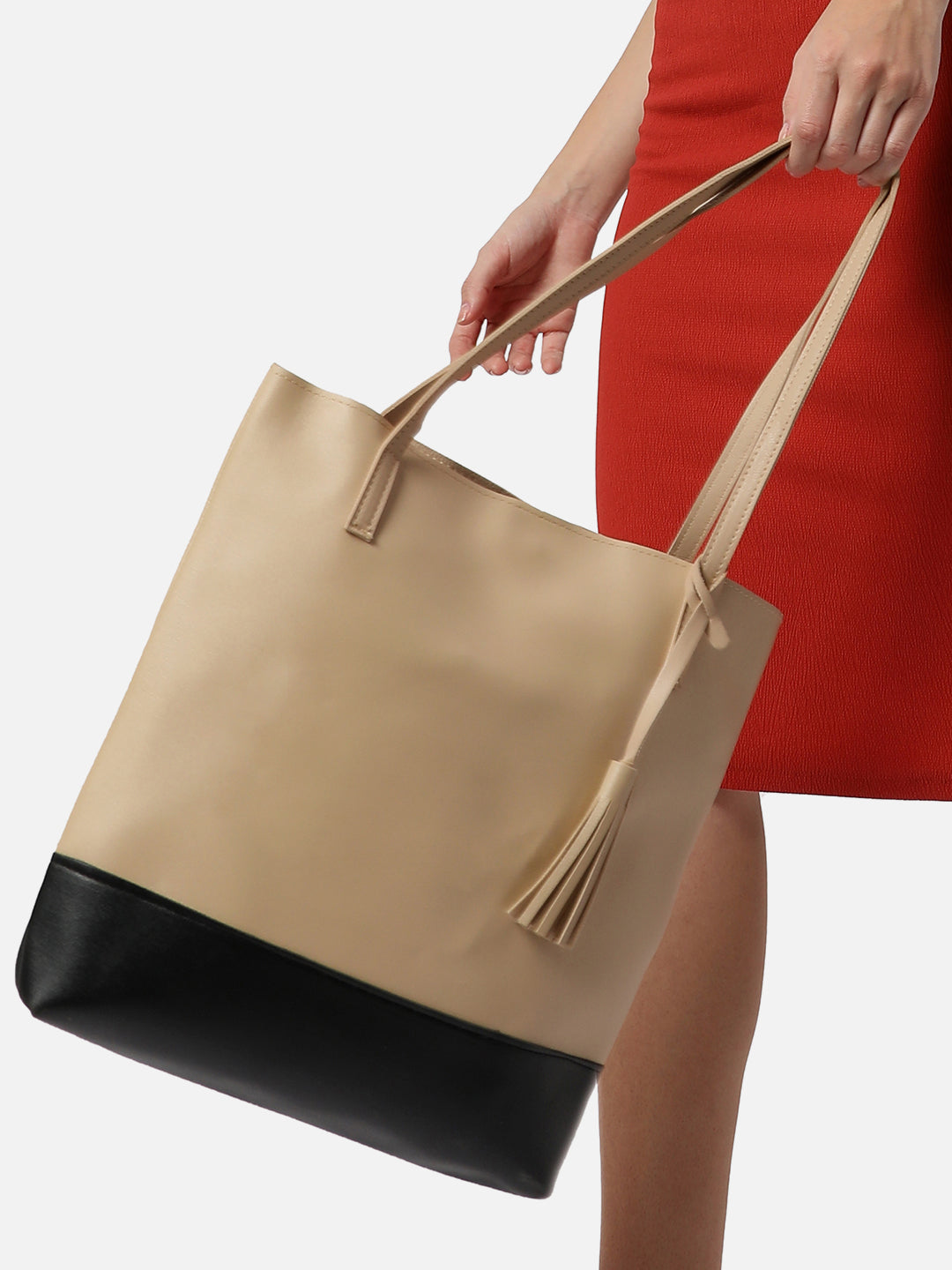 Mabel Black & Cream Tote Bag