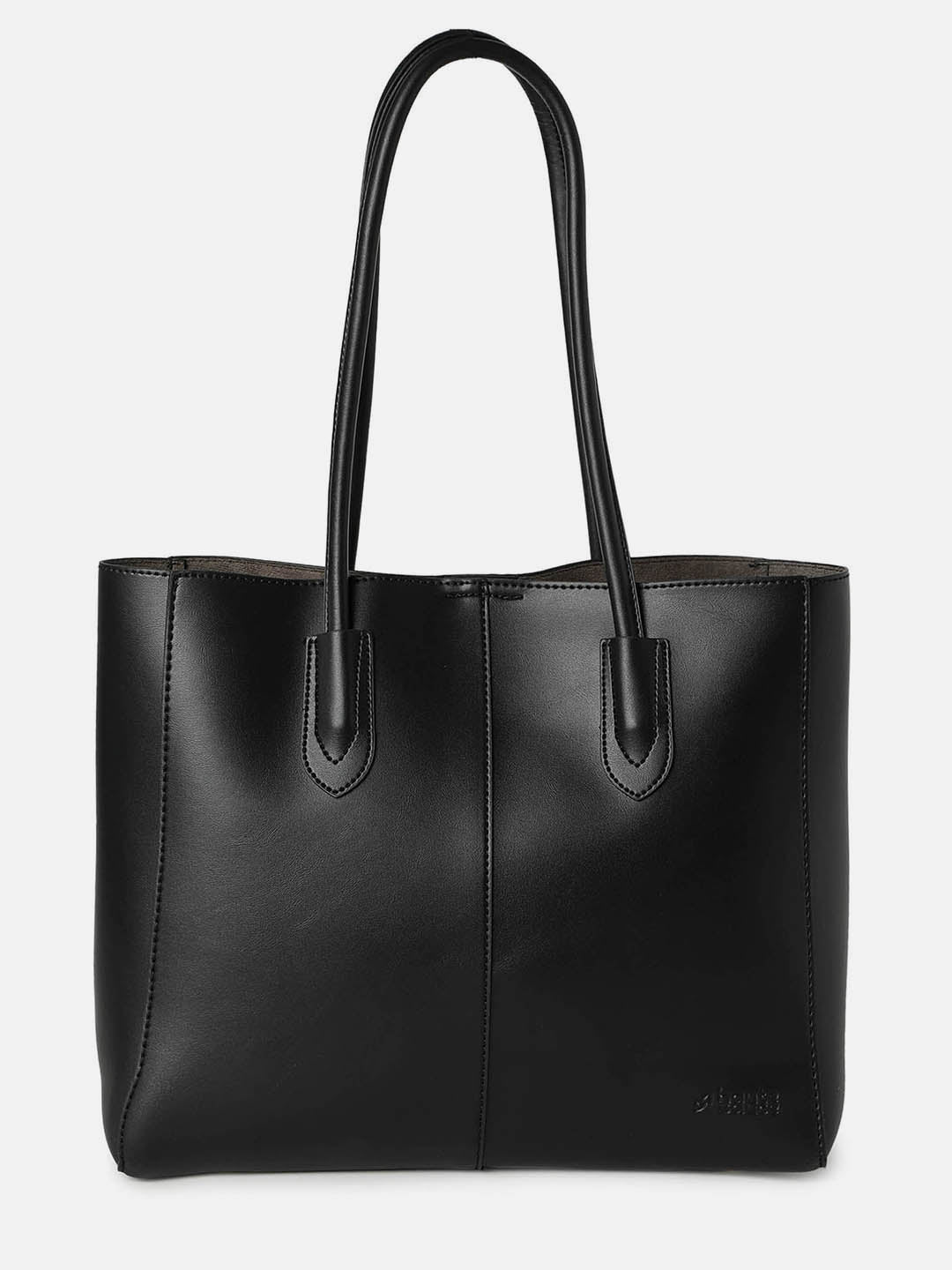 Dark Dynamite Black Tote Bag With Pouch Set