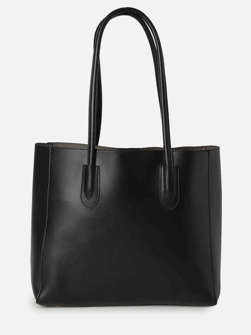 Dark Dynamite Black Tote Bag With Pouch Set
