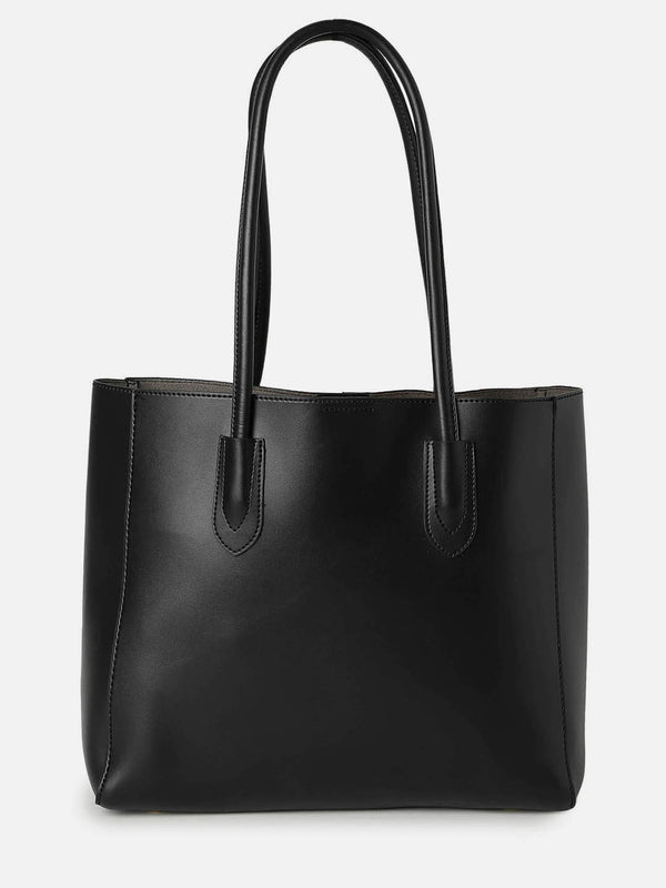 Dark Dynamite Black Tote Bag With Pouch Set