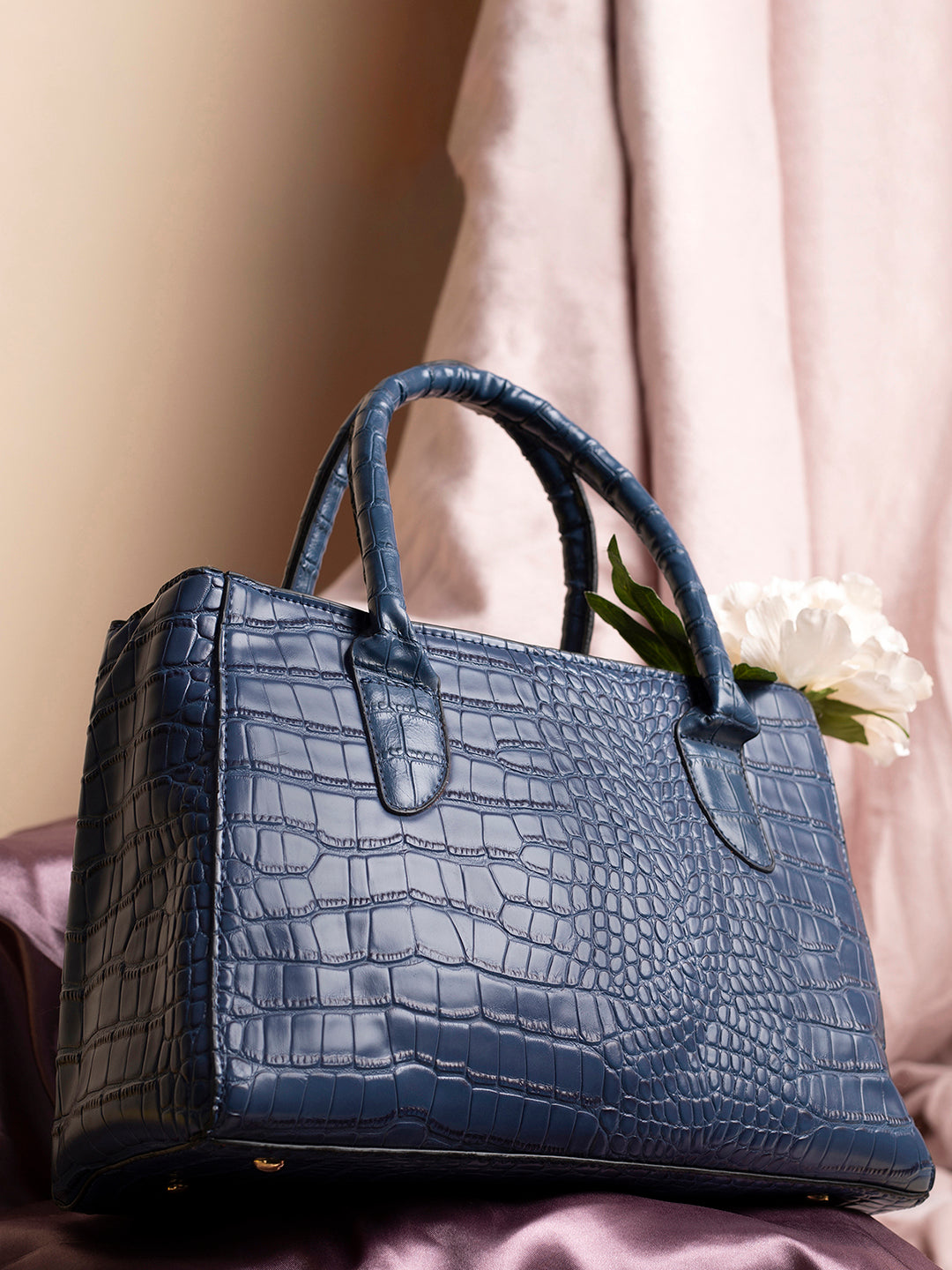 Azure Dark Blue Handbag