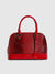 Croc Top Handle Handbag - Red