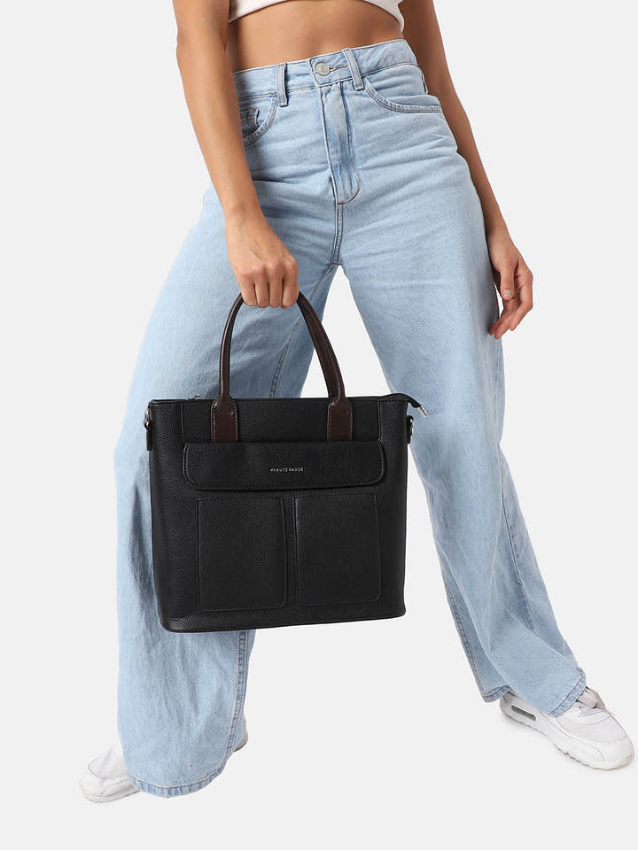 Everyday Essential Tote Bag - Black