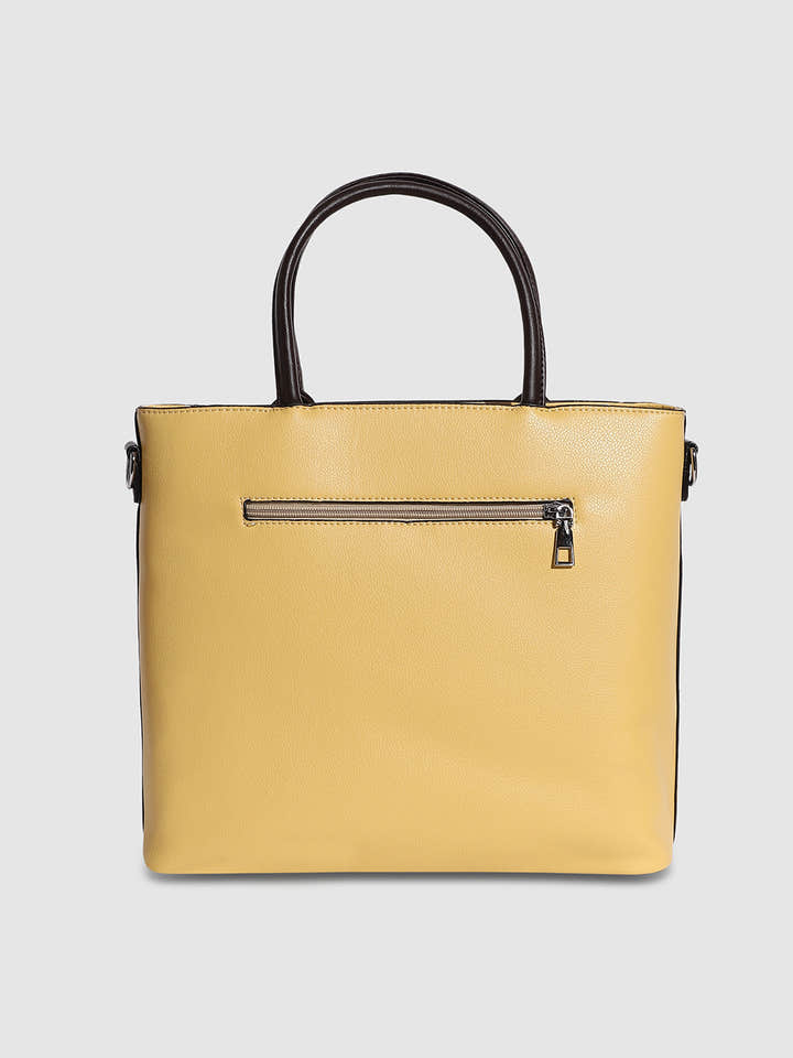 Everyday Essential Tote Bag - Light Yellow