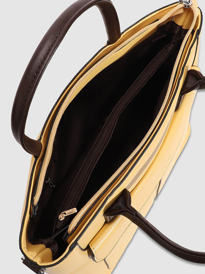 Everyday Essential Tote Bag - Light Yellow