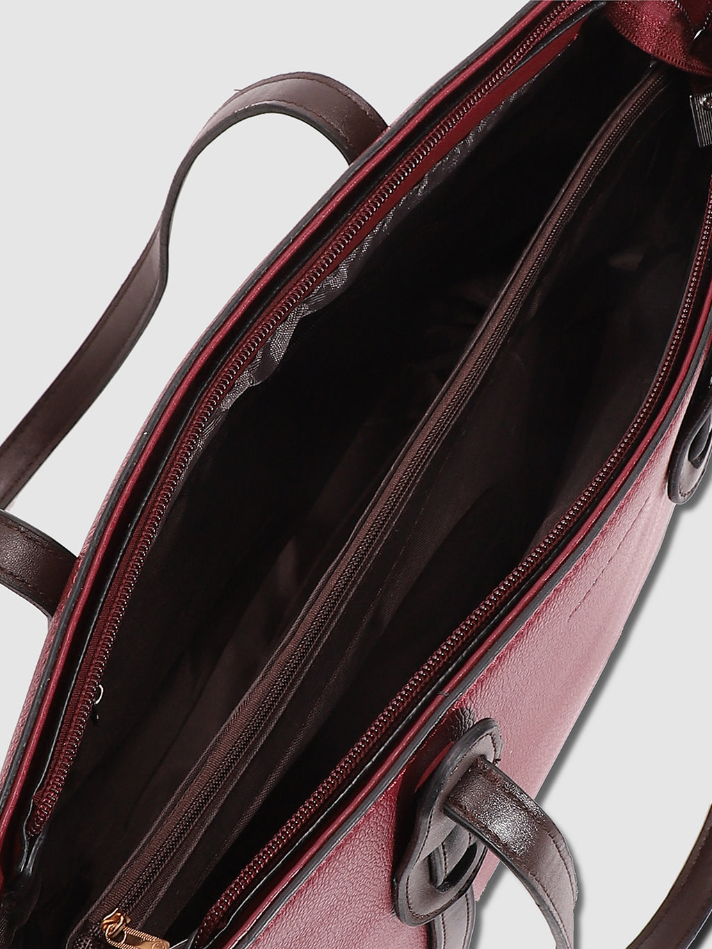 On The Go Tote Bag - Maroon