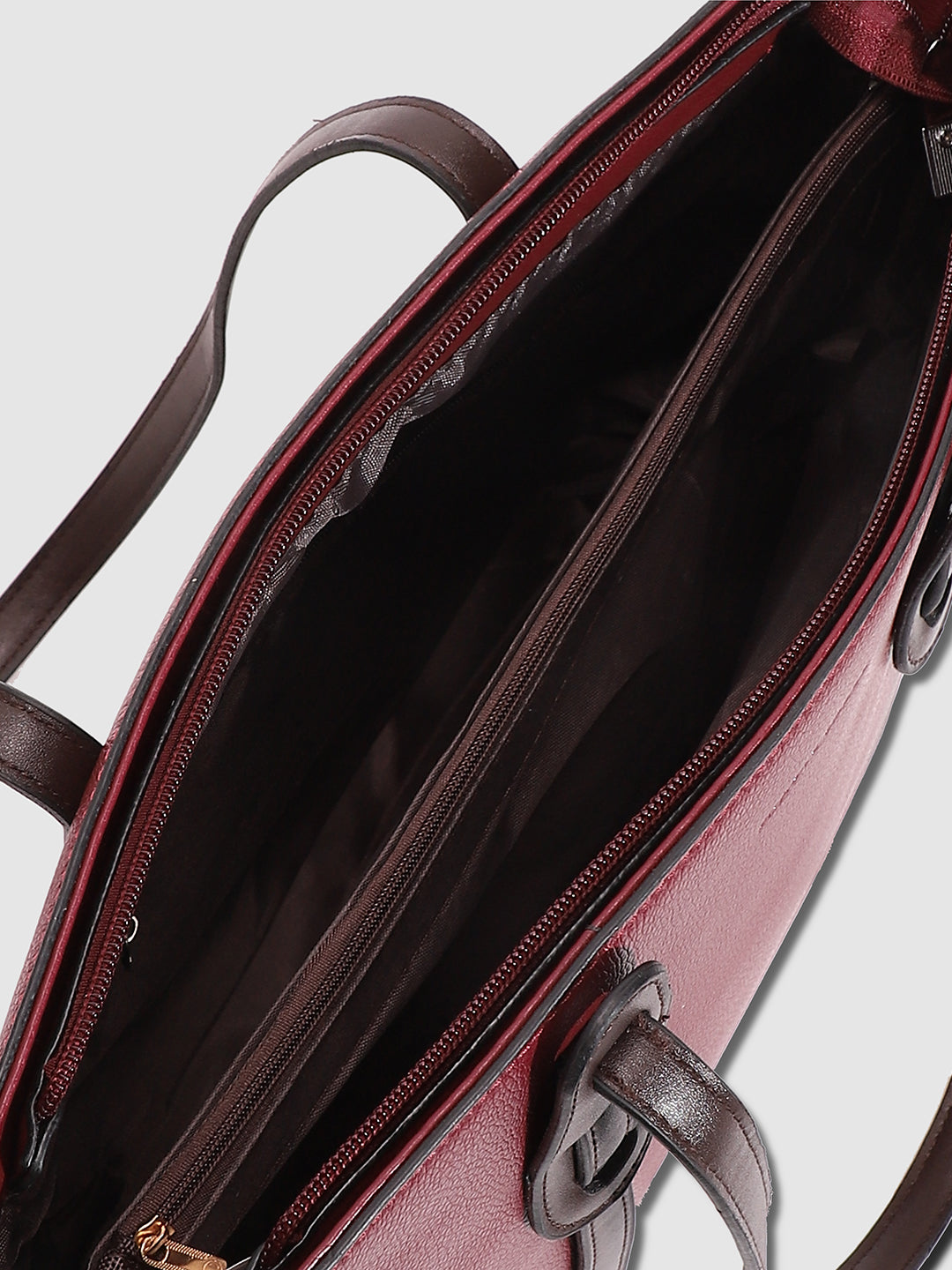 On The Go Tote Bag - Maroon