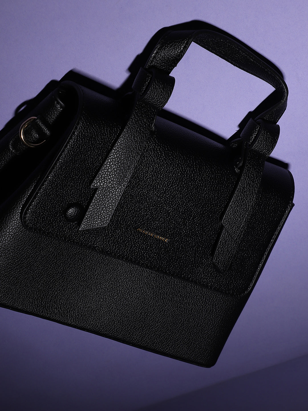 Structured Essential Handbag - Black