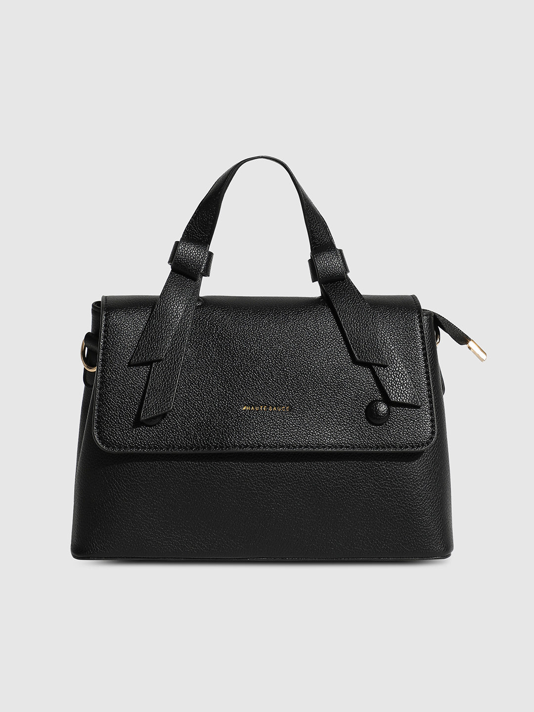 Structured Essential Handbag - Black