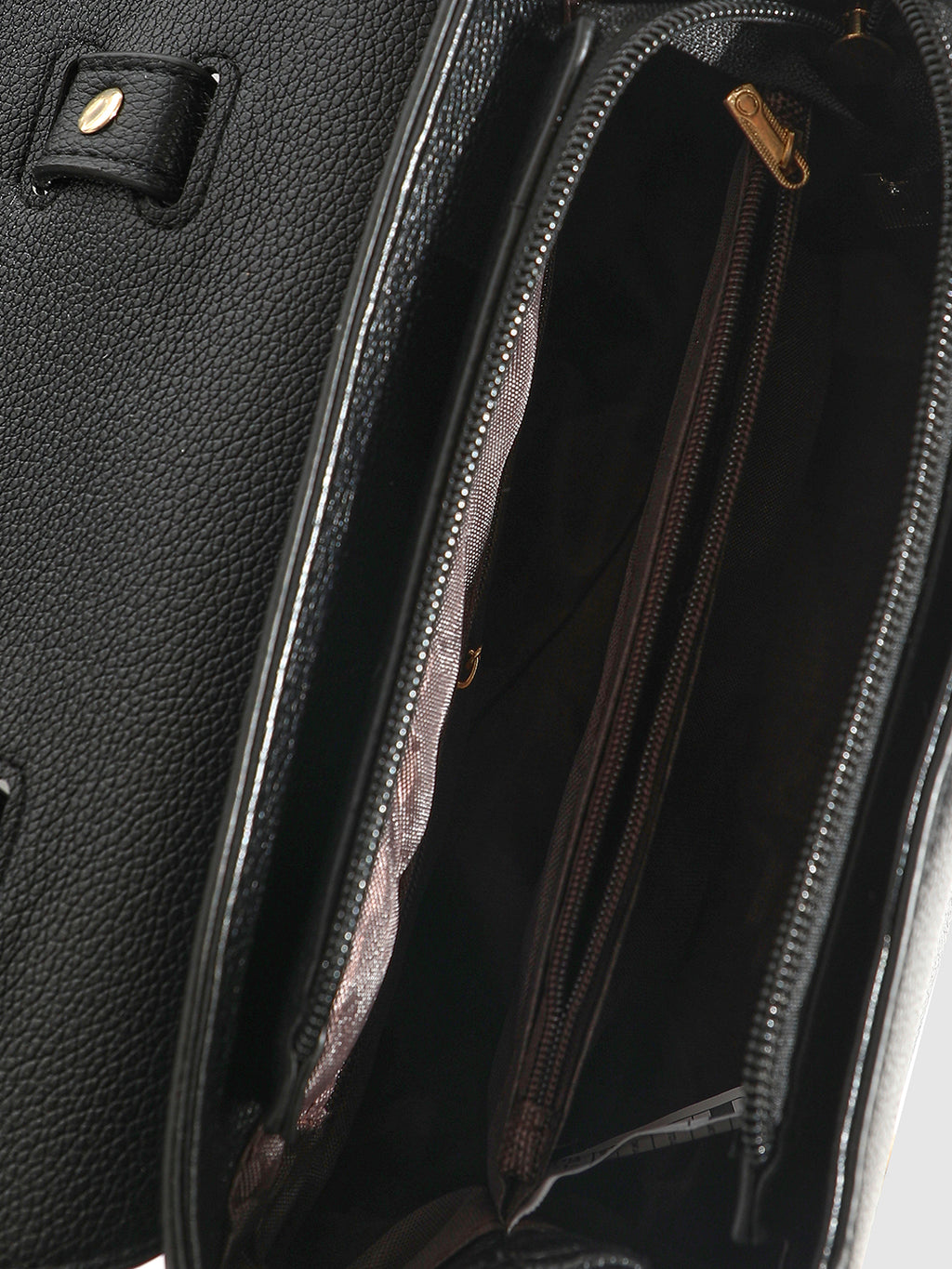 Structured Essential Handbag - Black