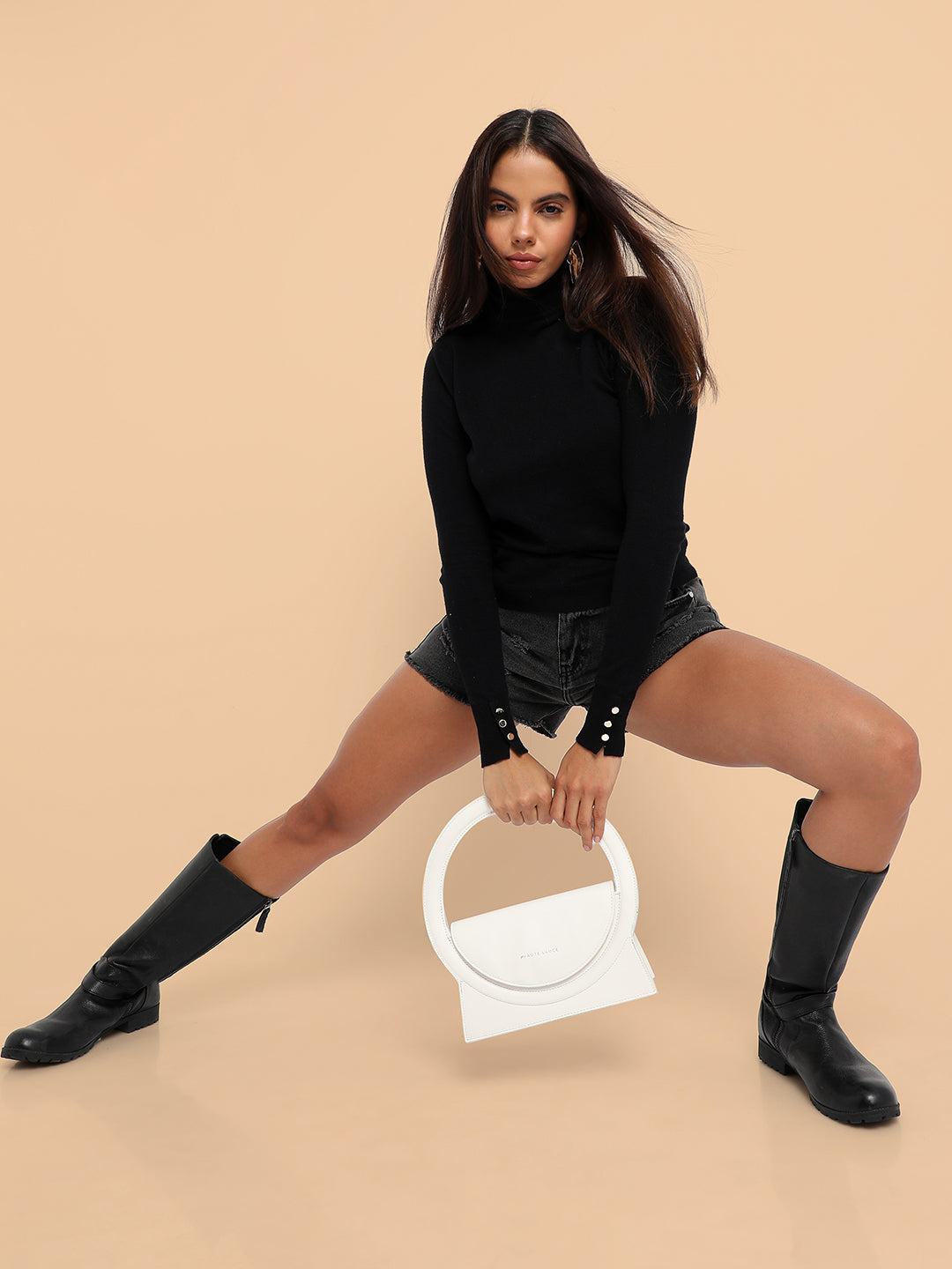 Halo Handbag - White