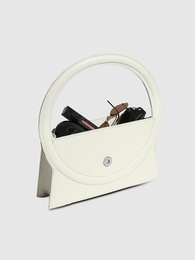 Halo Handbag - White