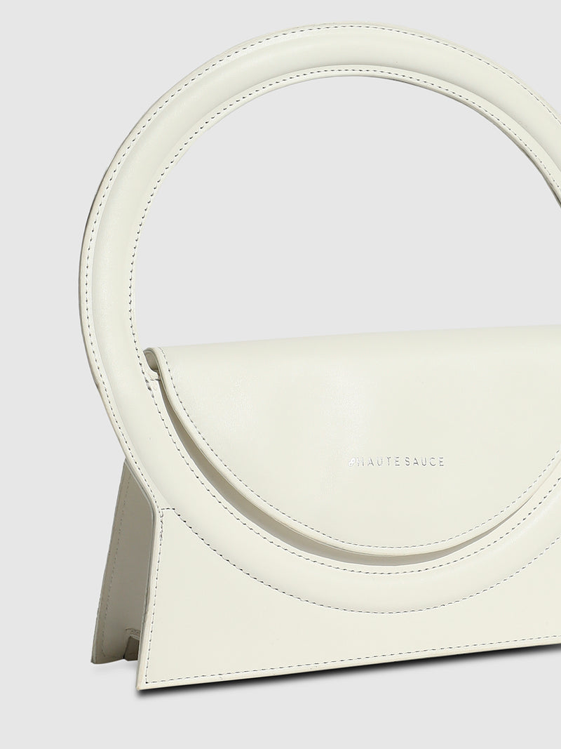 Halo Handbag - White