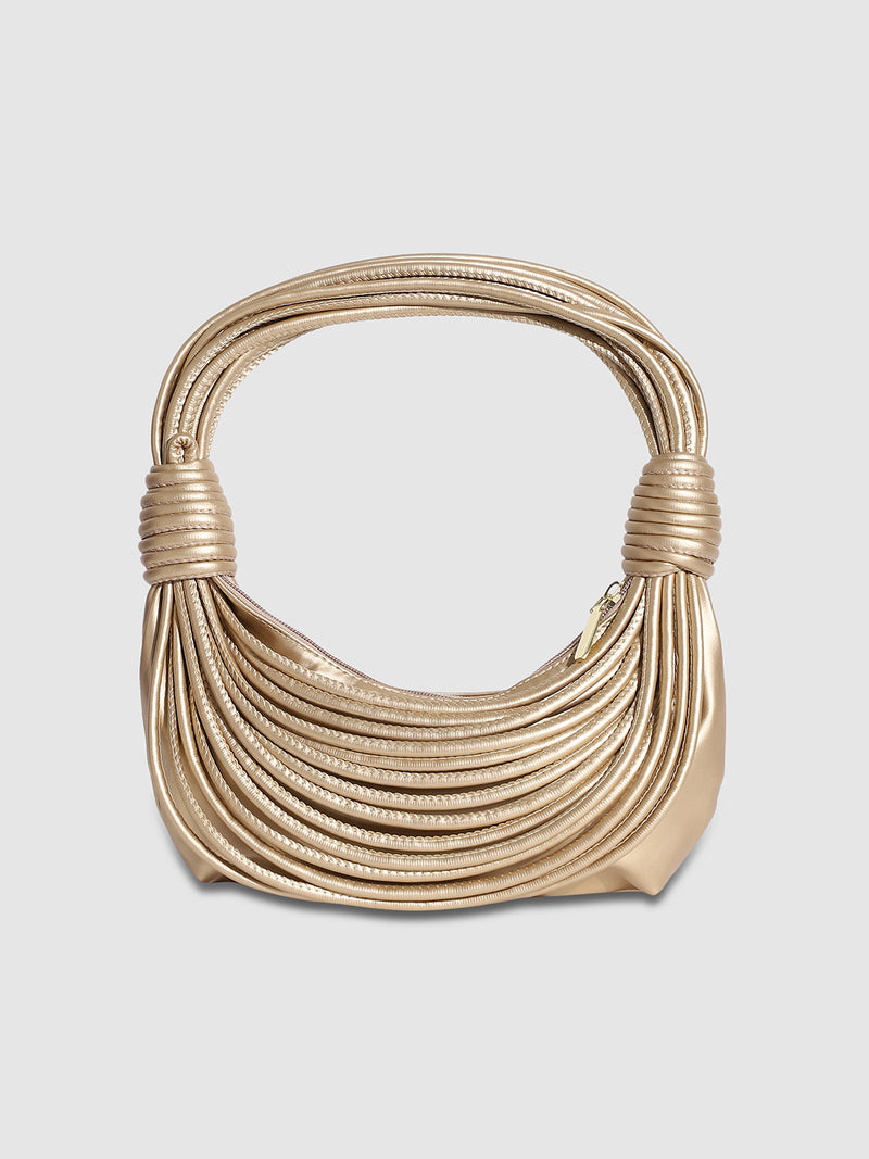 Wire Handbag - Gold