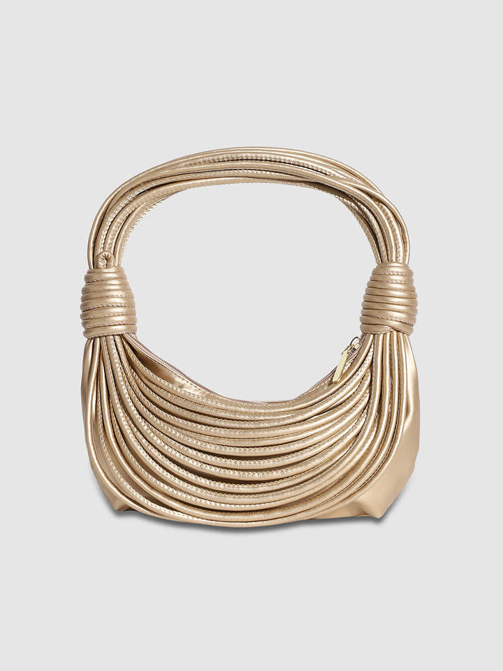 Wire Handbag - Gold