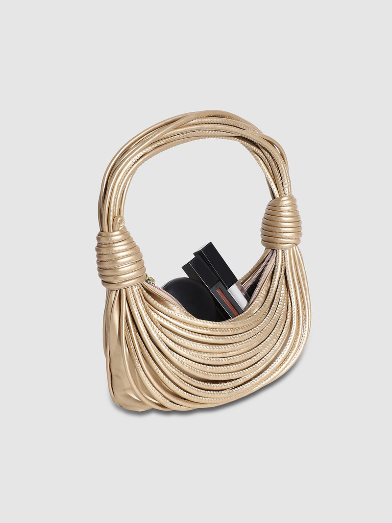 Wire Handbag - Gold