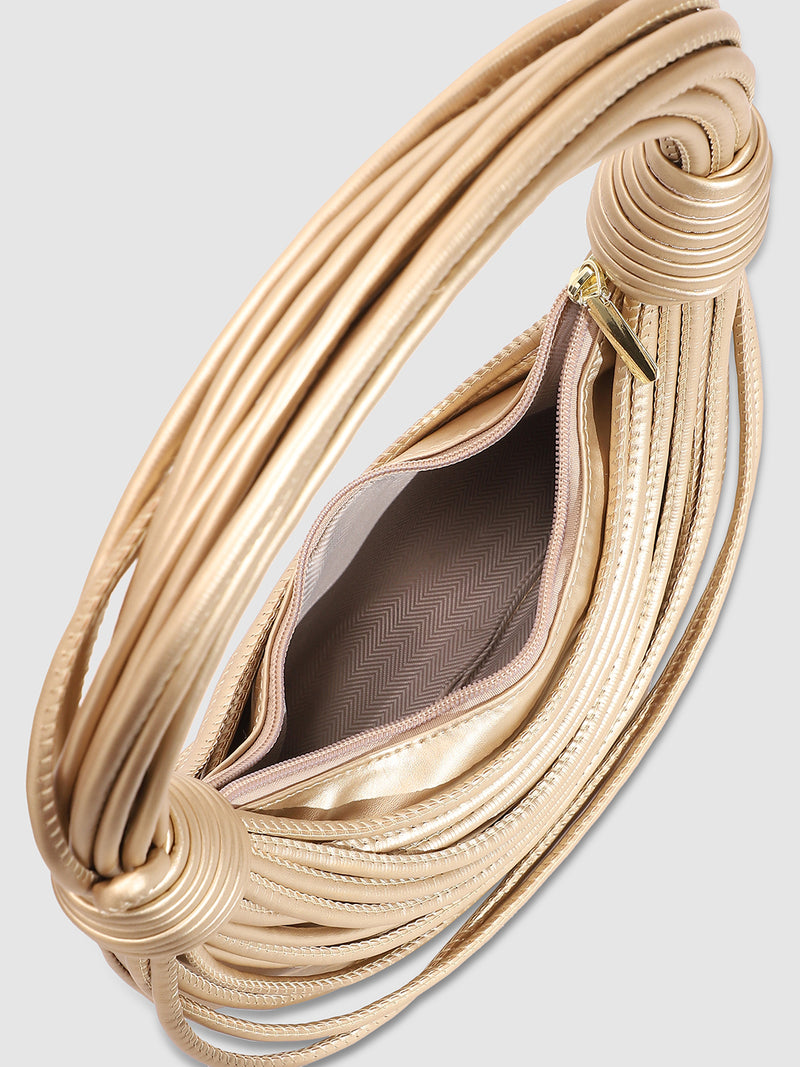 Wire Handbag - Gold