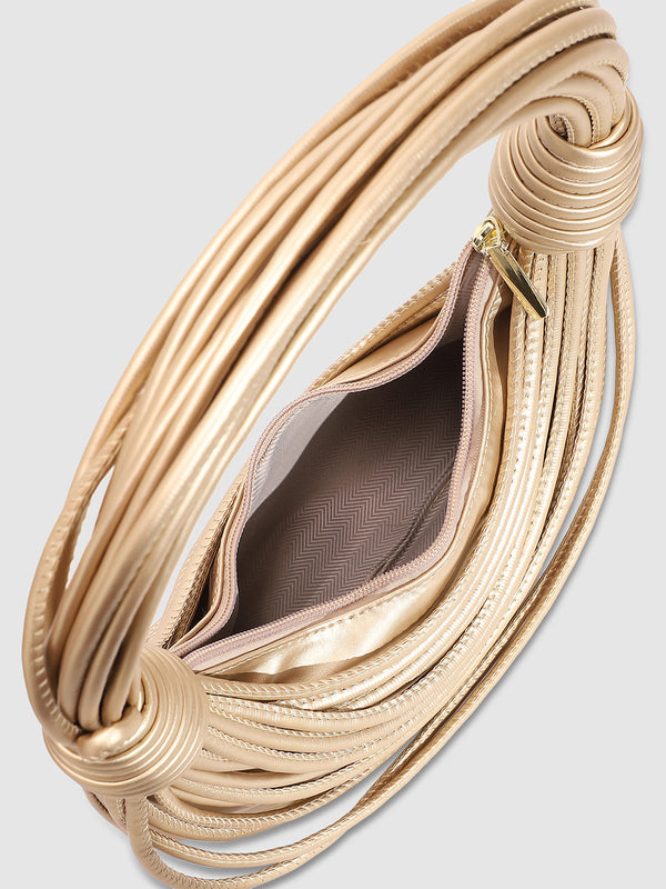 Wire Handbag - Gold