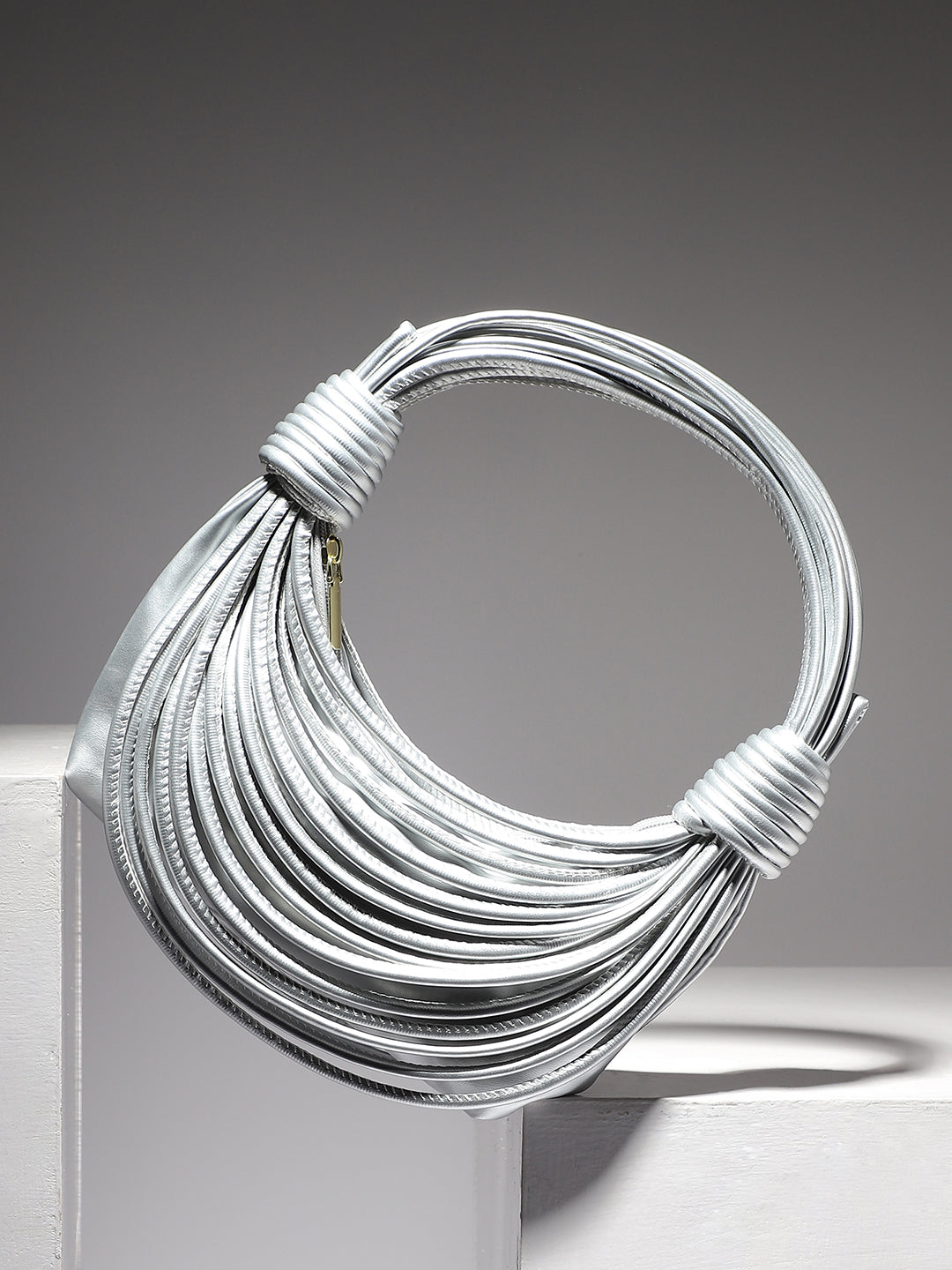 Wire Handbag - Silver