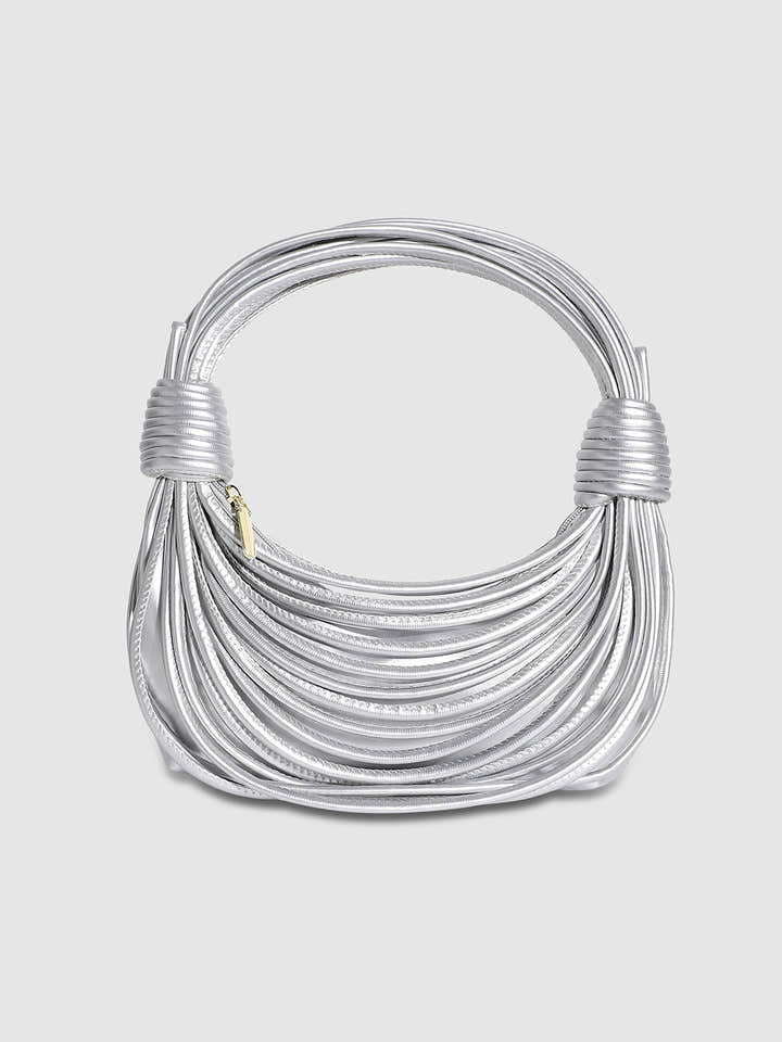 Wire Handbag - Silver
