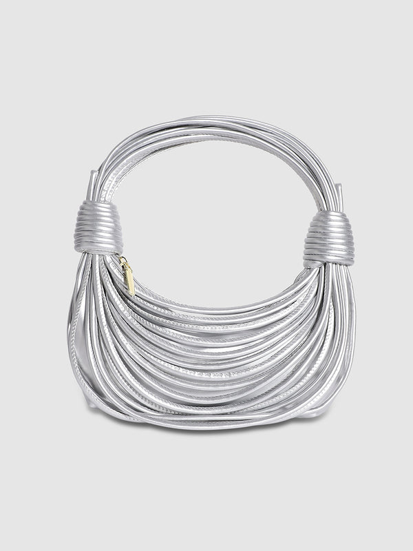 Wire Handbag - Silver