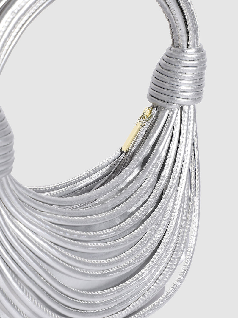 Wire Handbag - Silver