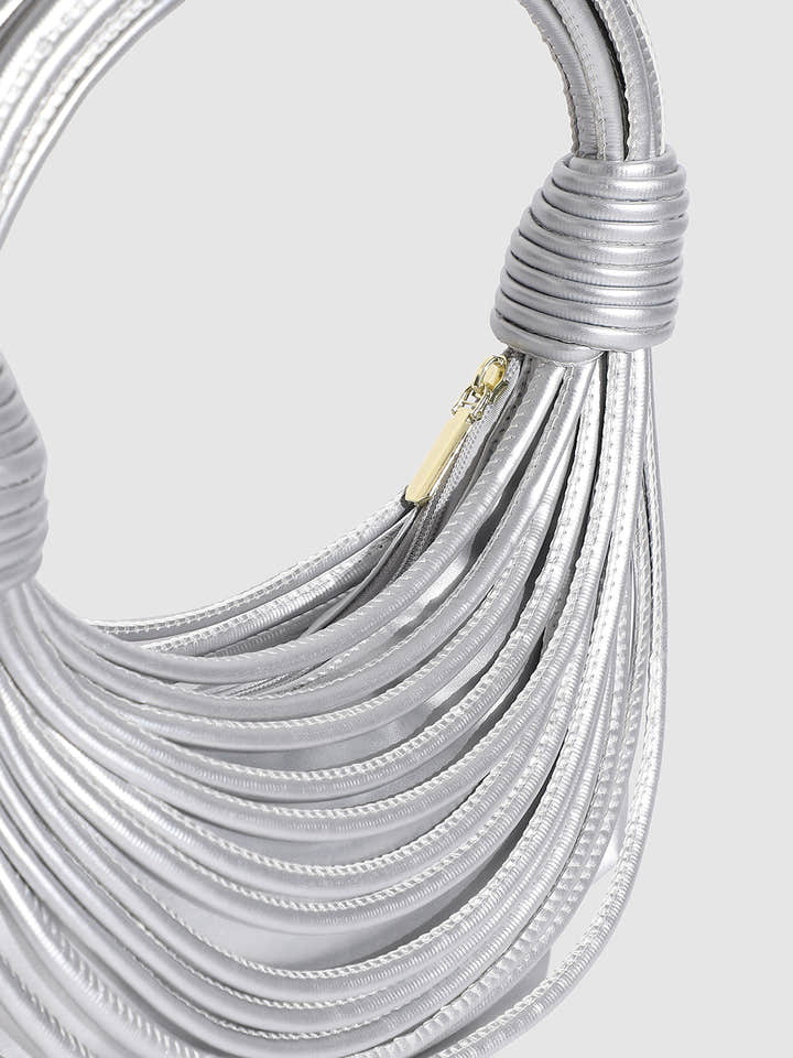 Wire Handbag - Silver