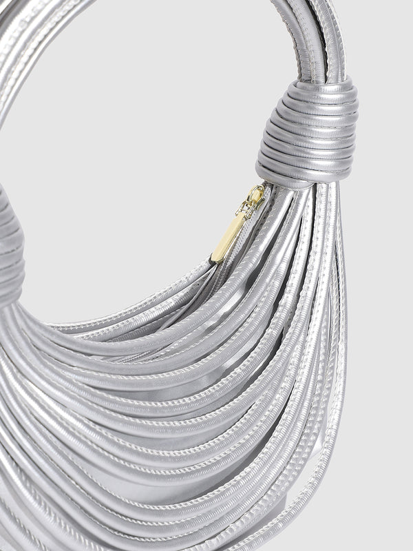 Wire Handbag - Silver
