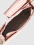 Asymmetrical Flap Handbag - Baby Pink