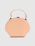 Seashell Croc Handbag - Peach