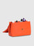 Quilted Chain Handbag - Orange
