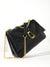 Quilted Chain Handbag - Black