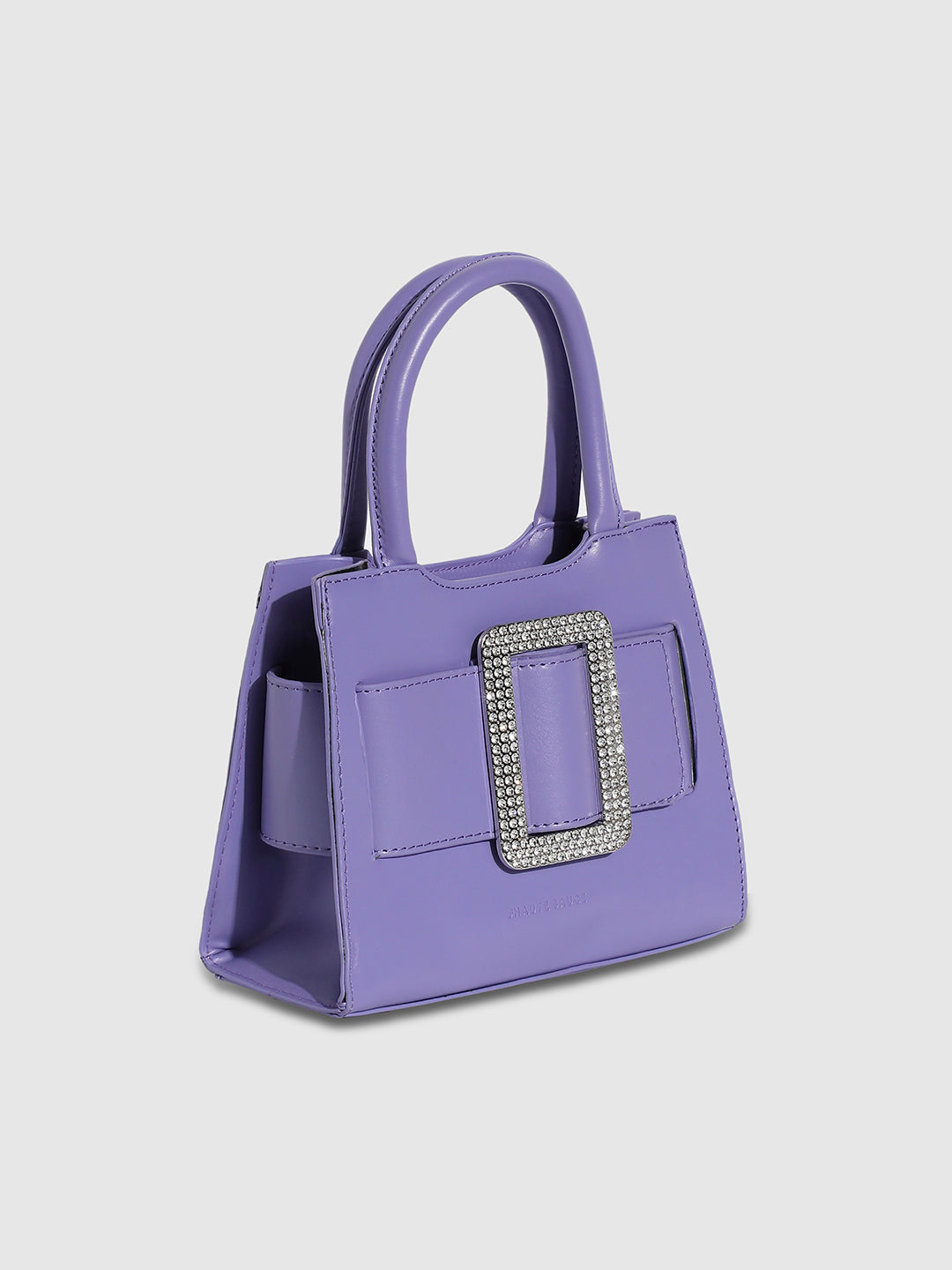 Buckle Mini Handbag - Lavender