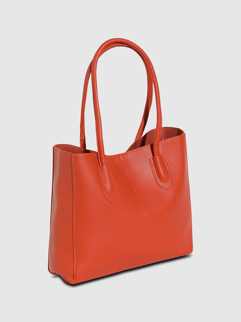 Urban Essential Tote Bag With Pouch - Orange