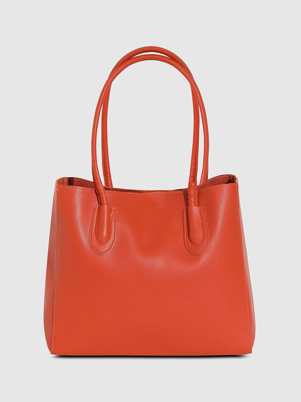 Urban Essential Tote Bag With Pouch - Orange