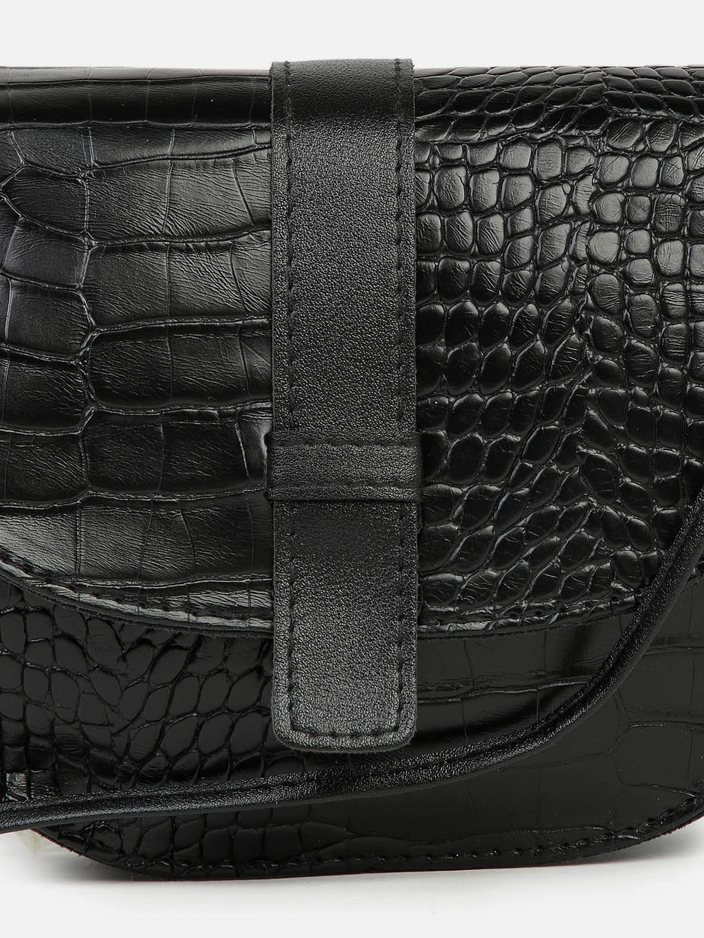 Blackout Black Cross Body Bag