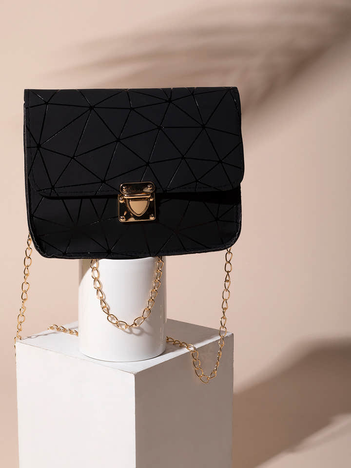 Midnight Marvel Black Cross Body Bag
