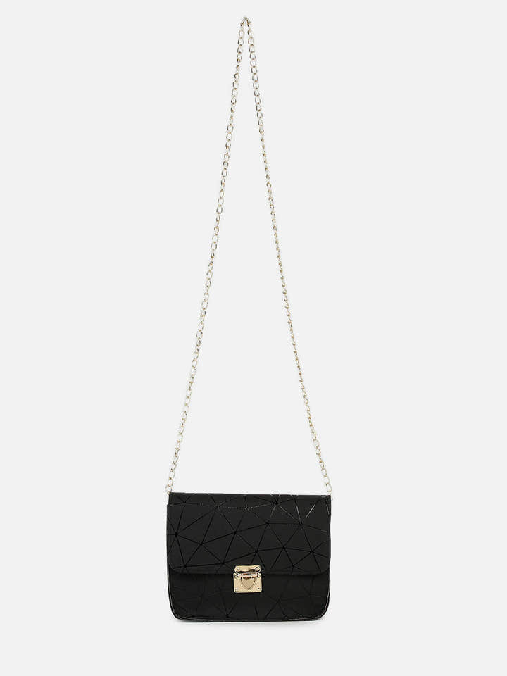 Midnight Marvel Black Cross Body Bag