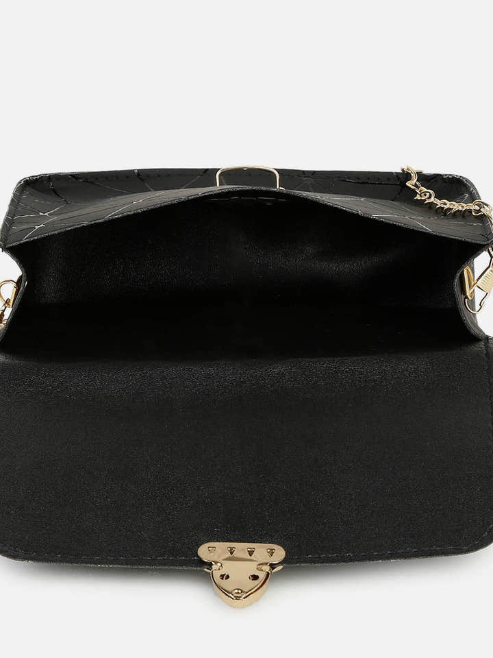 Midnight Marvel Black Cross Body Bag