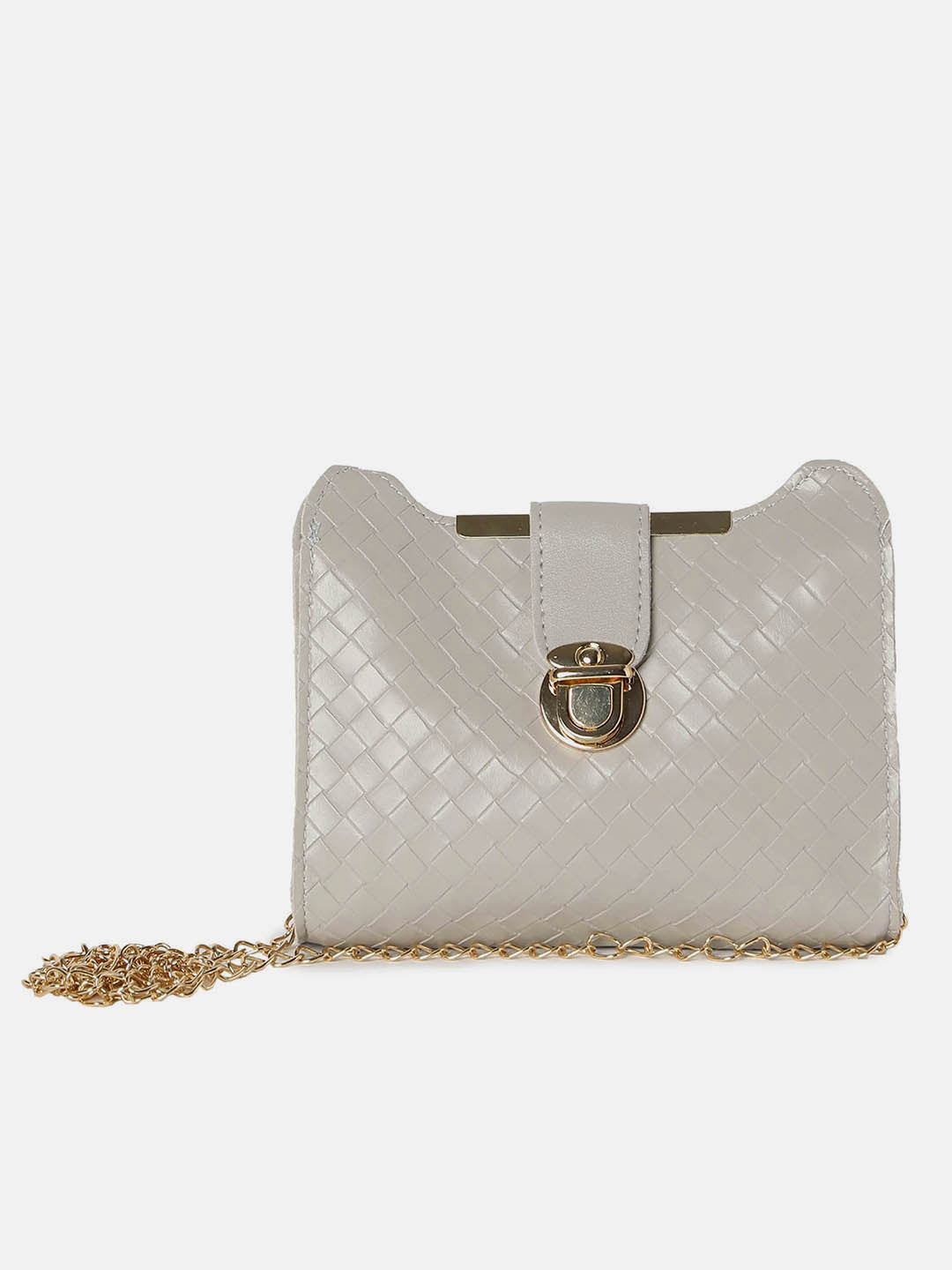 Phoebe Silver Mini Bag