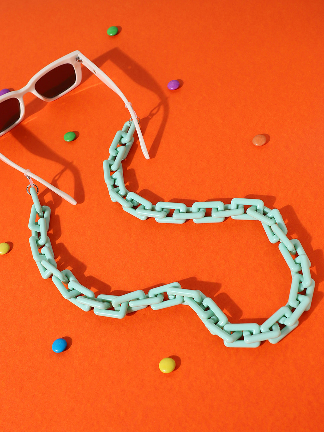 Matcha Sunglasses With Chain