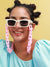 Bubblegum Sunglasses With Chain