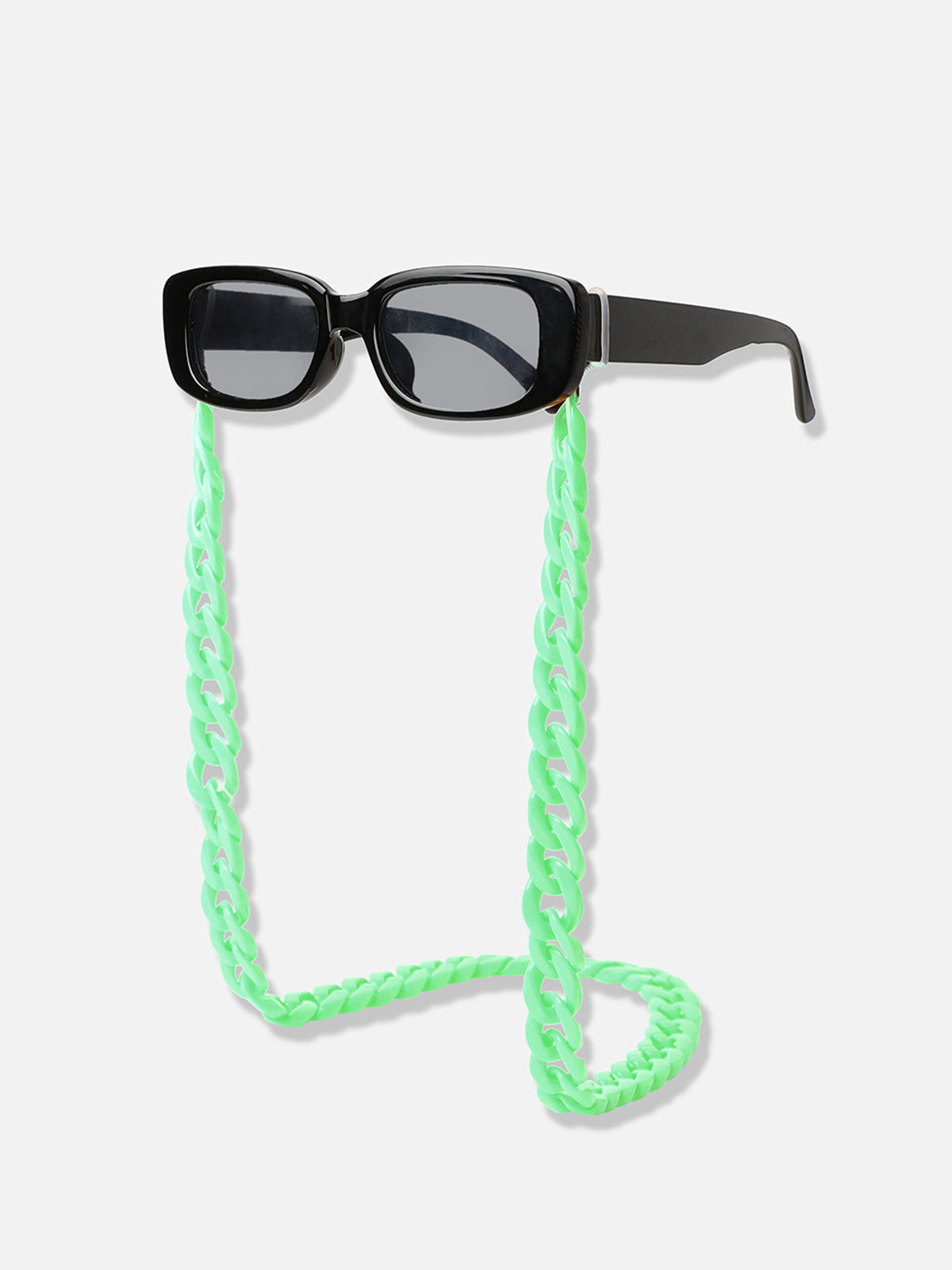 Jade Martini Sunglasses With Chain