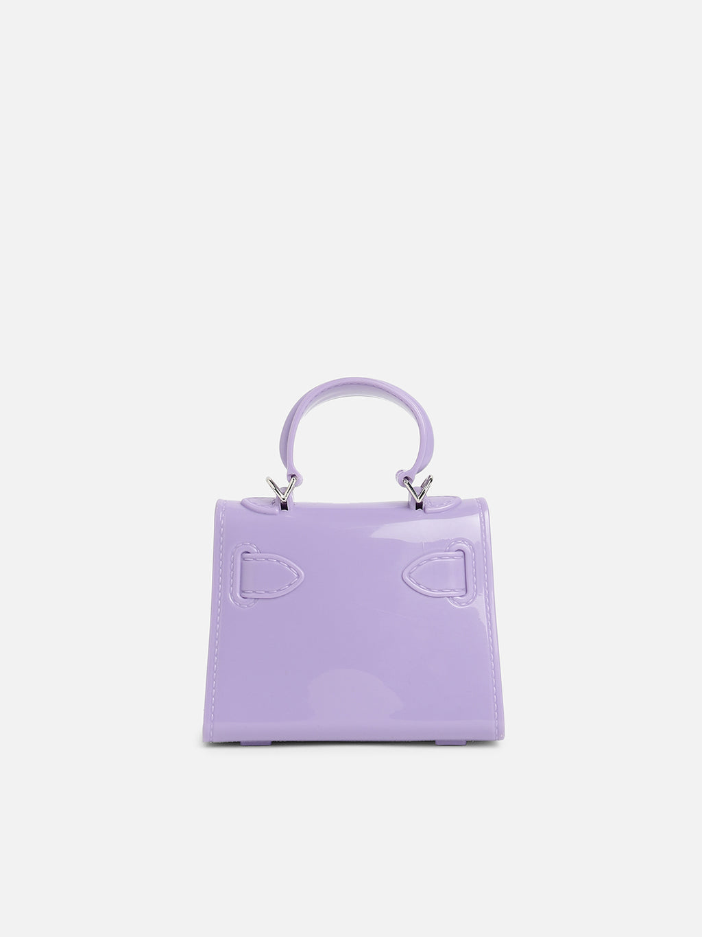 Lilac Solid Acrylic Mini Bag