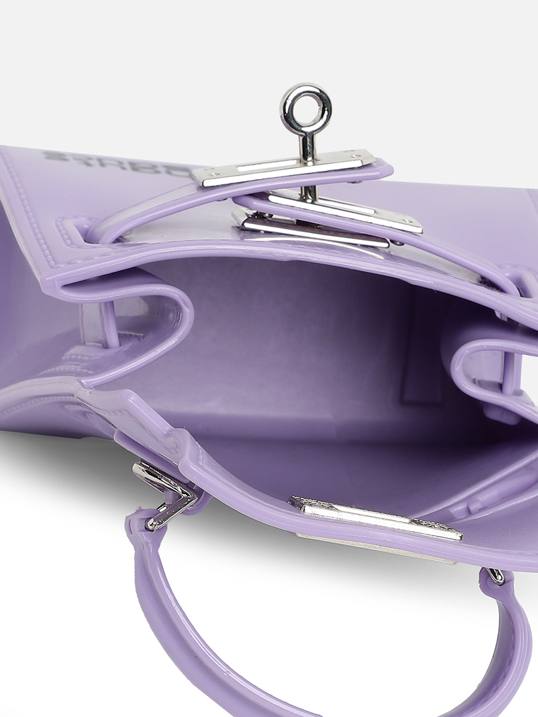 Lilac Solid Acrylic Mini Bag