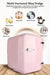 Vybe Mini Beauty Fridge (4 Liter):AC/DC Portable Thermoelectric Cooler and Warmer.Also used as Car Mini Fridge for Long Travel.Used to store - Serums,Moisturizers,Toners, Cream,Nail Polish (VYBE1004)