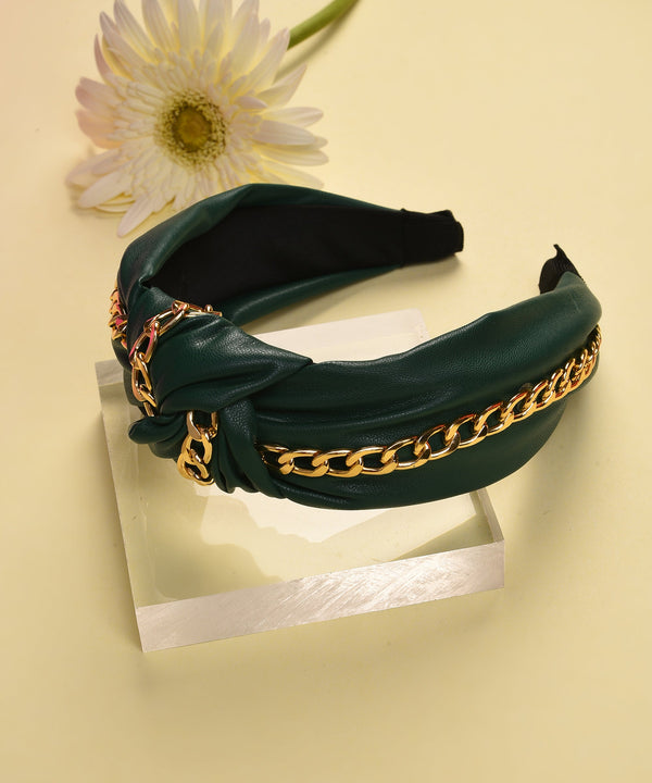 Hair Band With Chain Detail