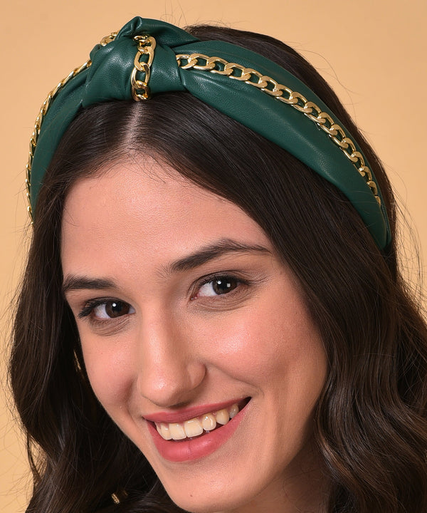 Hair Band With Chain Detail