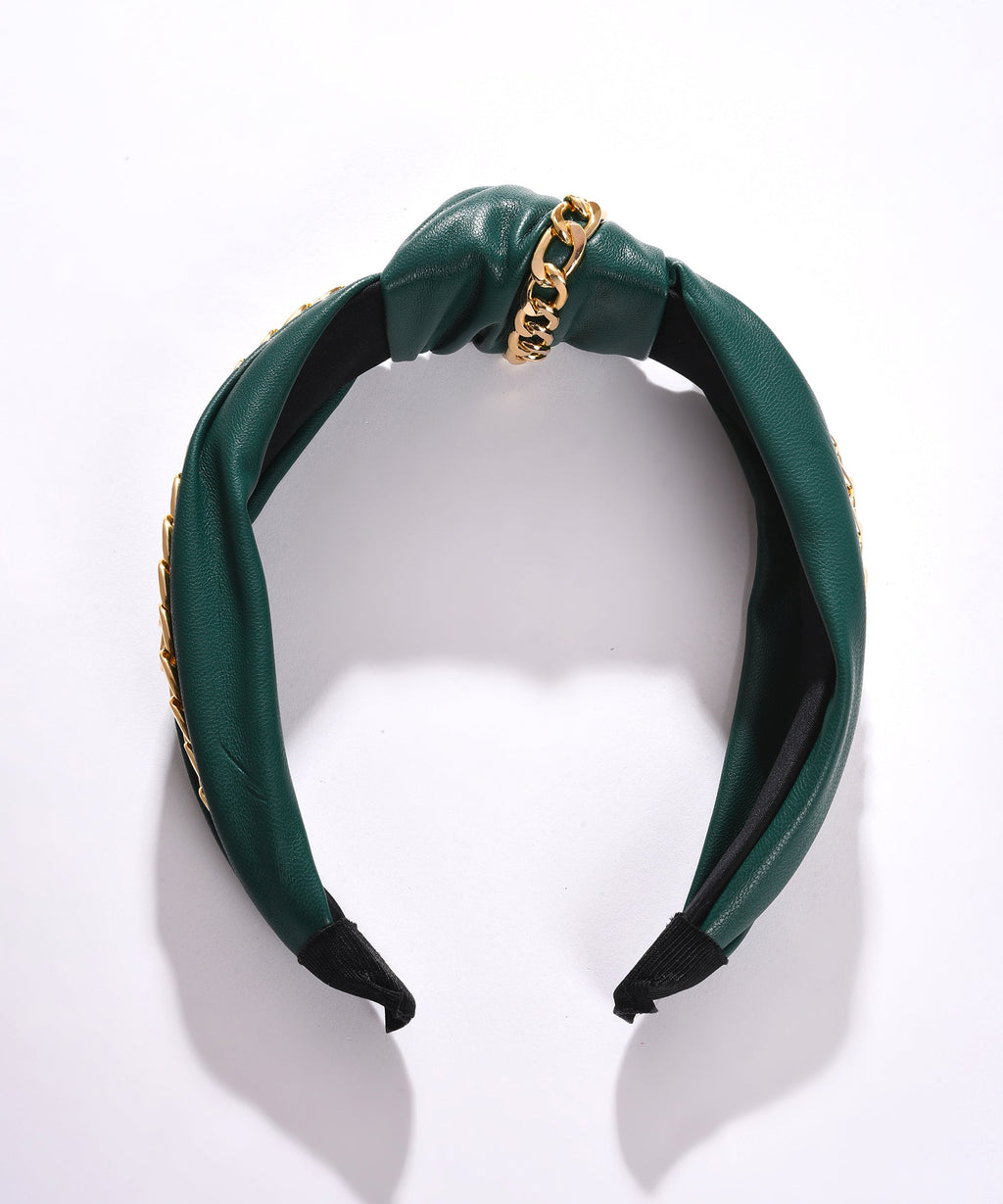 Hair Band With Chain Detail
